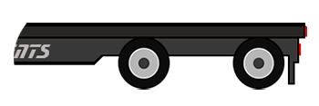 step deck spread axle